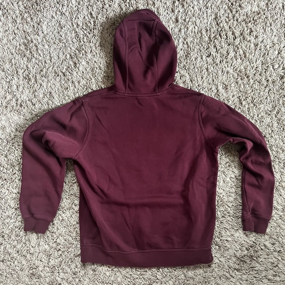Nike Maroon Hoodie Men’s Large - Picture 2 of 5
